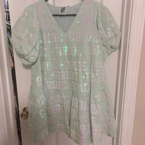 QUEEN OF SPARKLES BRIDE DRESS